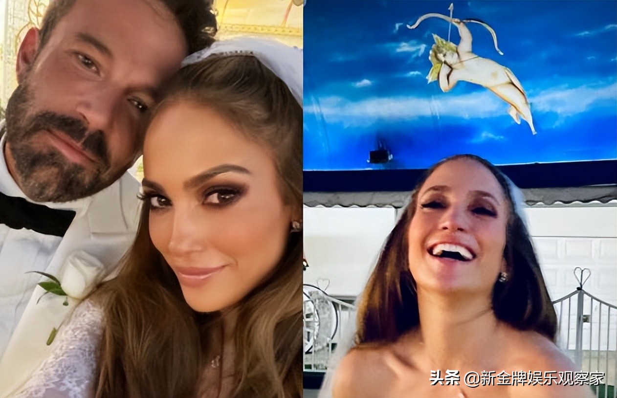 大本洛佩兹结婚，迟到19年的婚礼照曝光，小型婚礼比世纪大婚还甜