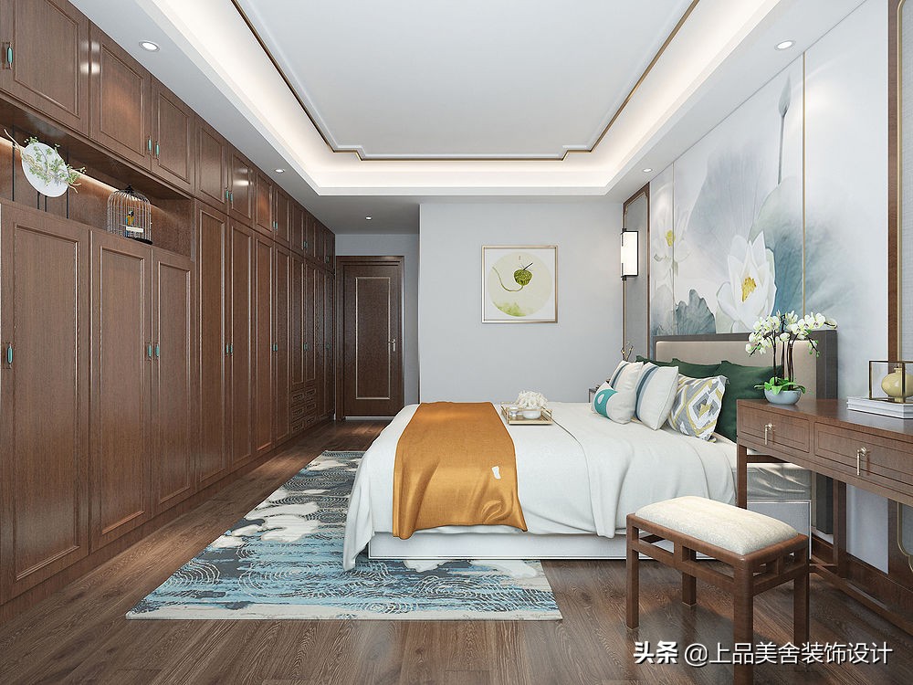 130平米打造新中式，原木的温润尽显优雅与品味，简直太受欢迎