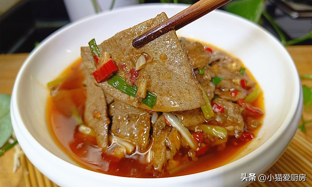 图片[1]-【火爆猪肝】做法步骤图 麻辣鲜香 下饭真香-起舞食谱网