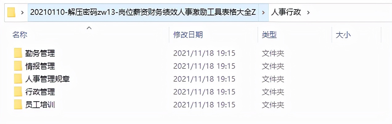 企业岗位薪资财务绩效，人事激励工具表格大全，HR人事必备模板