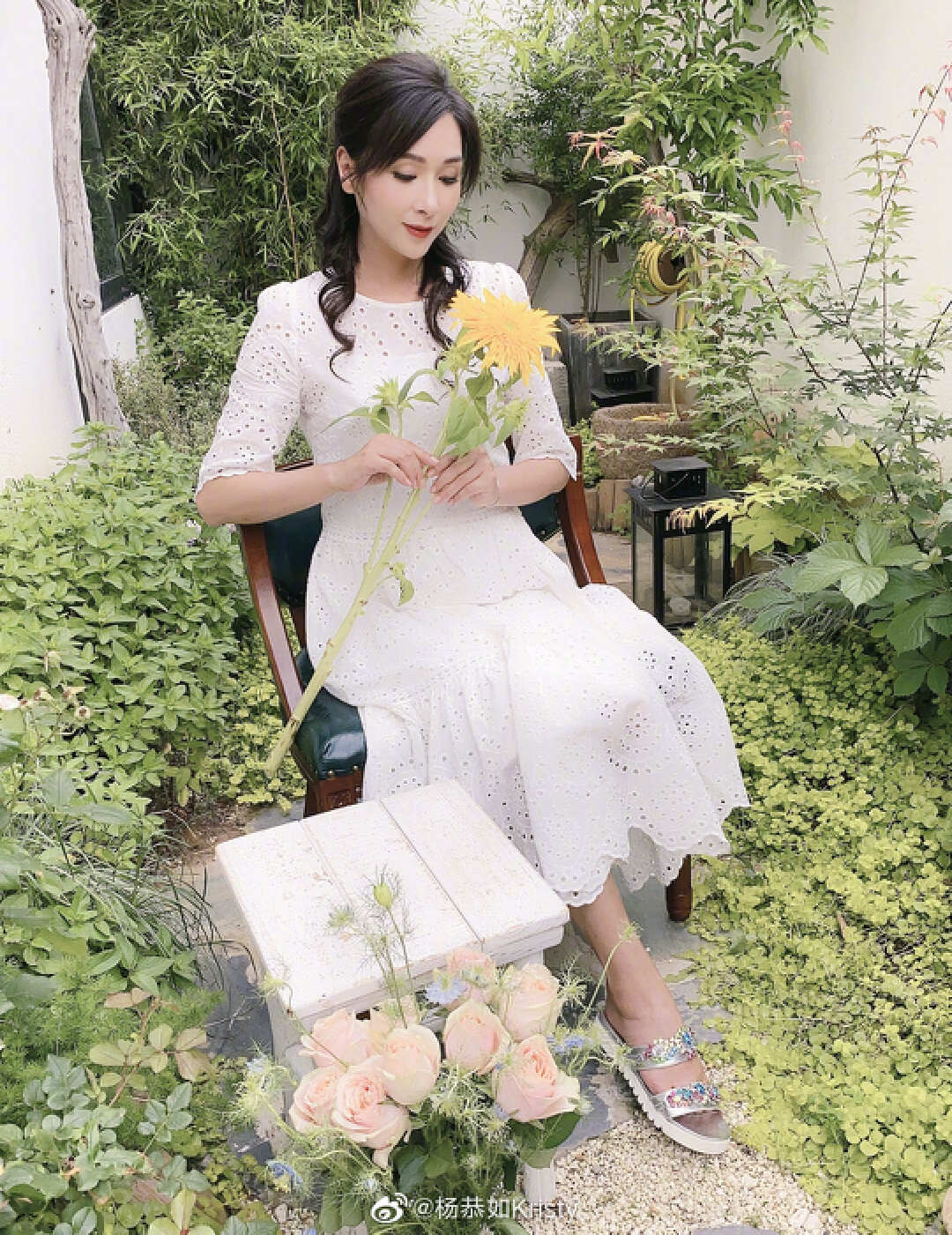 被誉为"最美亚姐"的杨恭如近年处于半隐退的状态,已经49岁的她对于