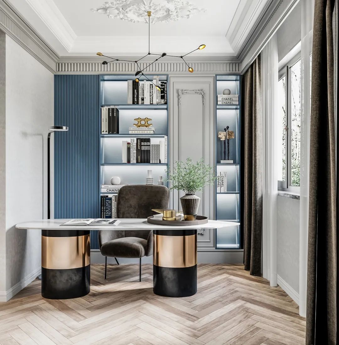 书房怎么设计？9种风格，一篇看全