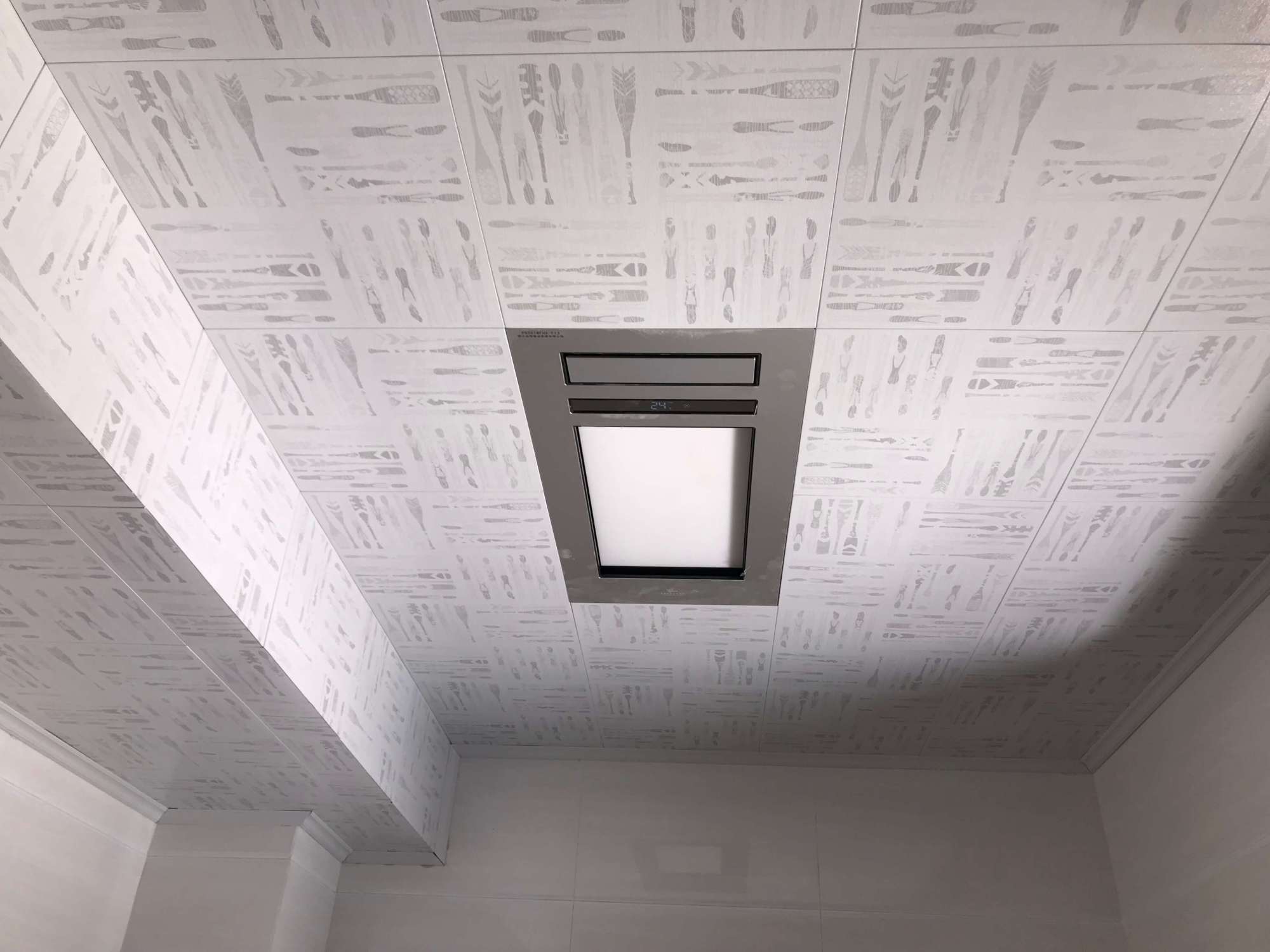 全吊顶再包隔音棉,水电走顶预留插座,卫生间天花板装修细节汇总