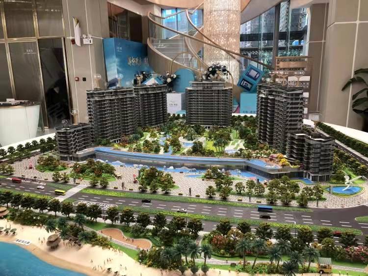 天恒湾景｜住宅小区还有一个世界最长的水幕泳池？