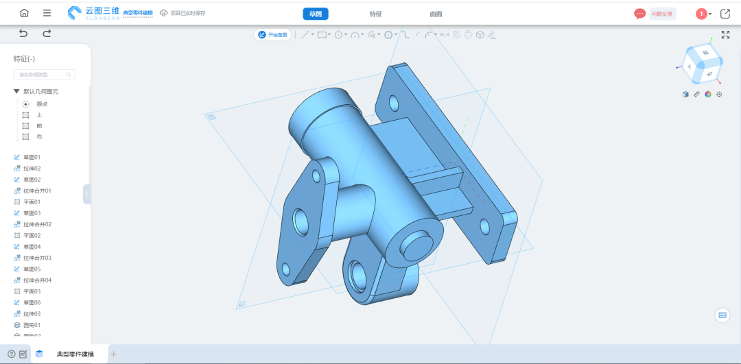 国产CAD软件的机遇迎来，云图三维支持SolidWorks文件上传了