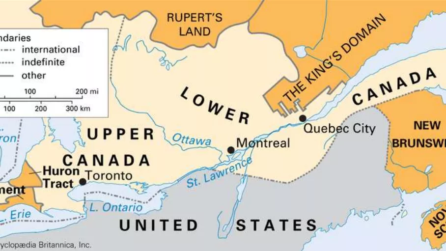 加拿大首都地图（曾“轮流坐庄”的加拿大首都，为何最终定在了渥太华？）