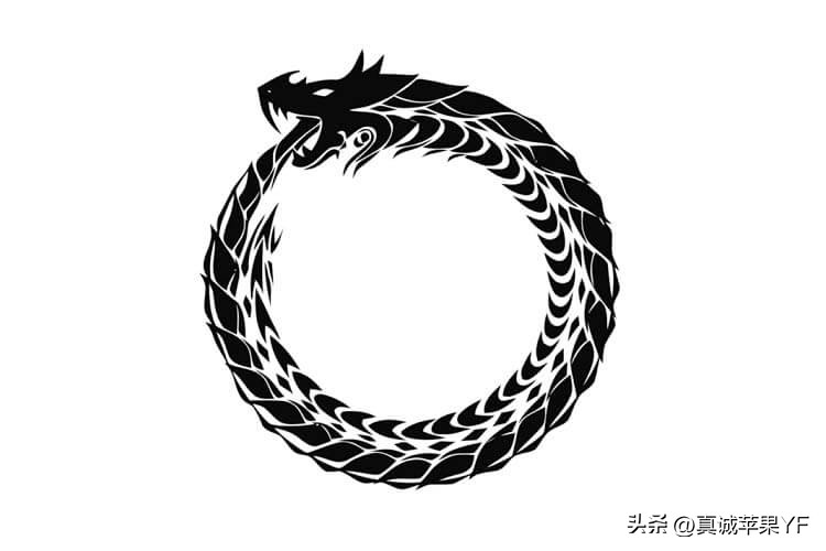 14-埃及衔尾蛇这个符号被用作护身符,为佩戴它的埃及人提供保护.