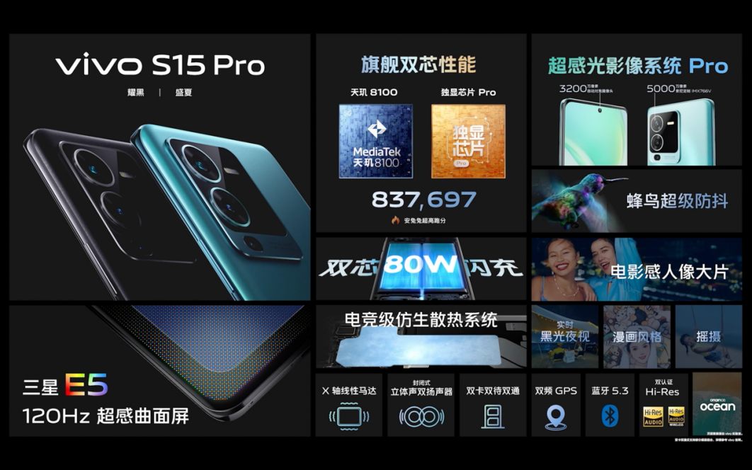 口袋里的人像拍摄大师！vivo S15系列让质感大片创作更加轻松