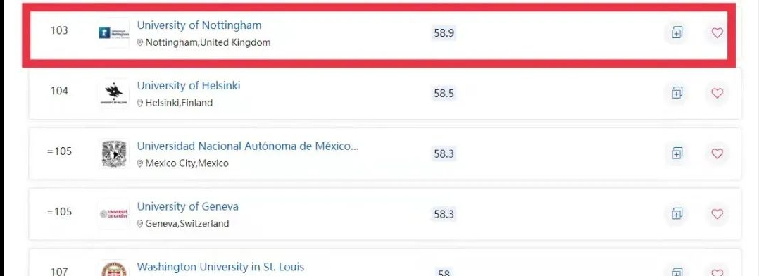 又到了QS百强院校角逐的时候了，看今年英国百强院校有哪些？