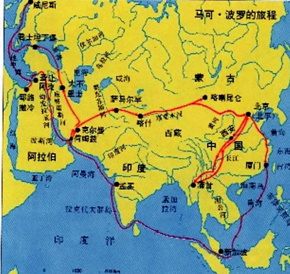 马可波罗眼中的世界第一大城市马可波罗全世界最美丽华贵的城市