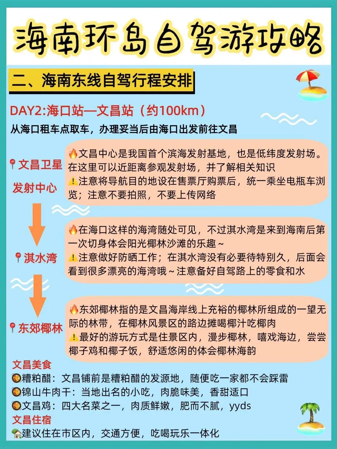 自驾汕头到三亚经过哪些地方（海南环岛自驾游详细攻略）