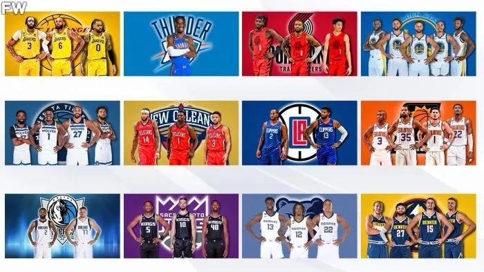 nba西部聯盟有哪些（為何說西部聯盟群星扎堆，美媒列出12支球隊，共擁有37名頂級球星）