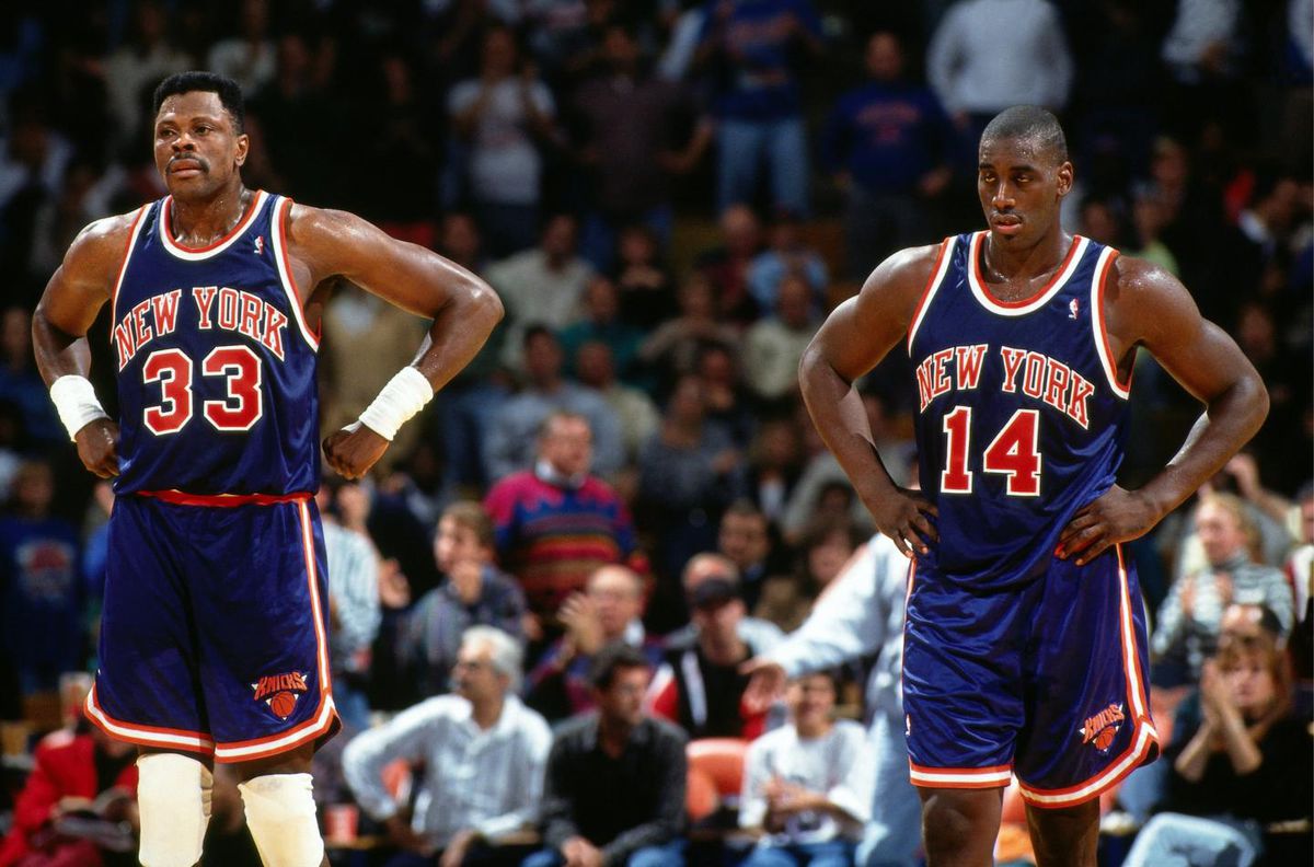 队内有明星中锋帕特里克·尤因,悍将查尔斯·奥克利和安东尼·梅森