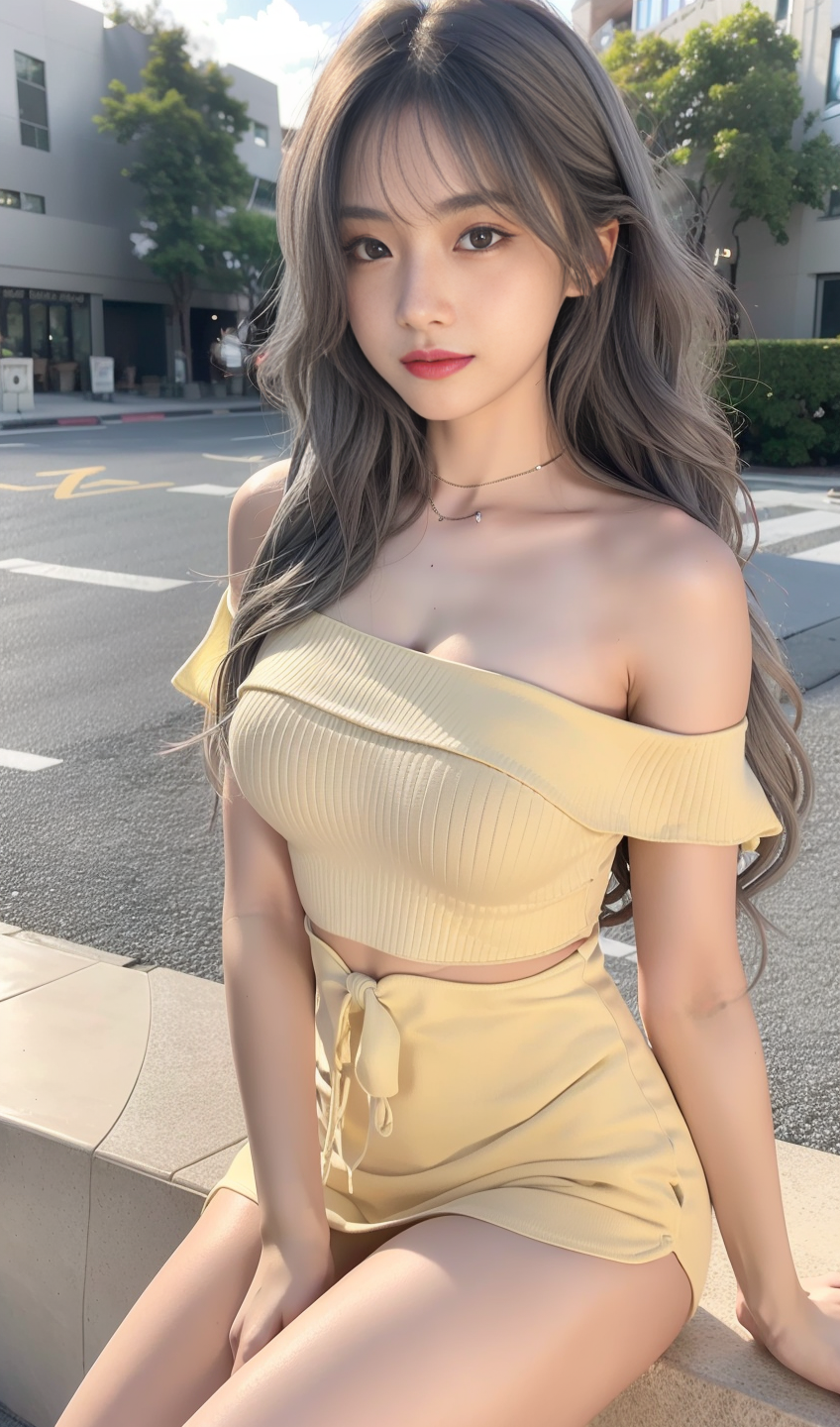 AI美女壁纸:时尚街拍 (二)