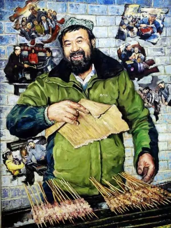 「收藏推荐」新时代艺术逐梦者巴特尔林甲作品展