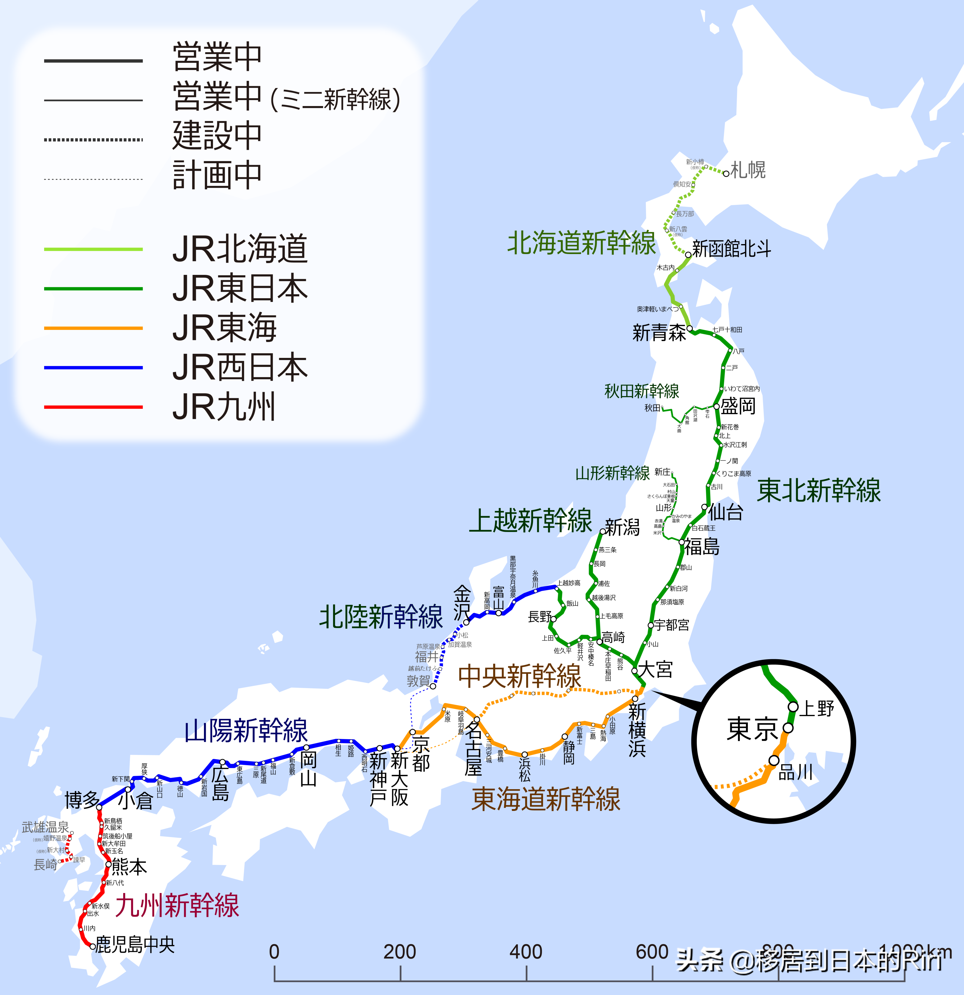 日本新干线搭乘攻略 Jr北海道篇 网络知识