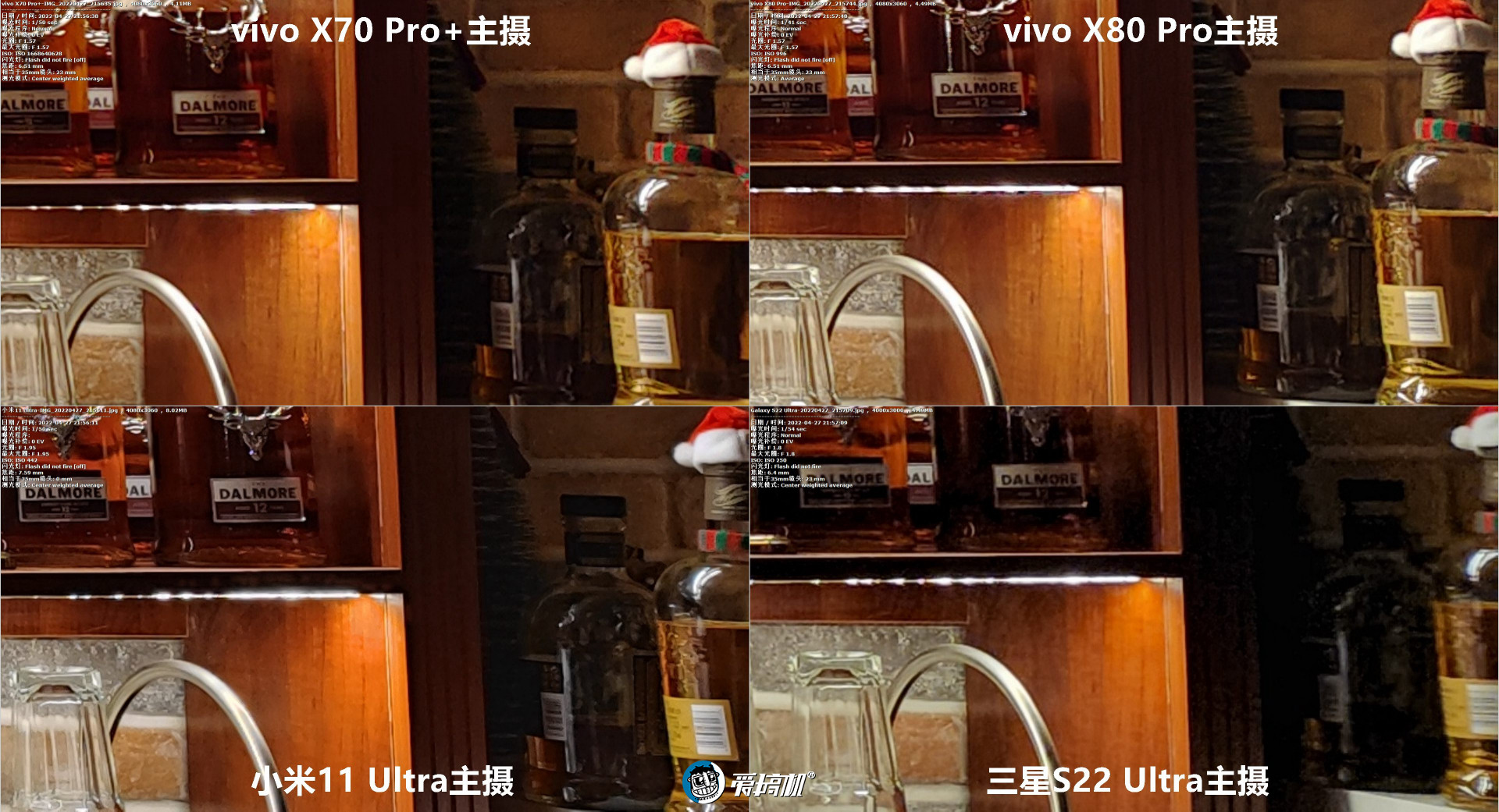 旗舰拍照PK：vivo X80Pro对X70Pro+、三星S22Ultra、小米11Ultra
