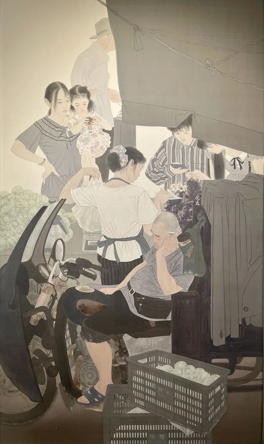 奥运会冠军2021年怎么画(2021天津美院研究生毕业展作品欣赏（人物画）)