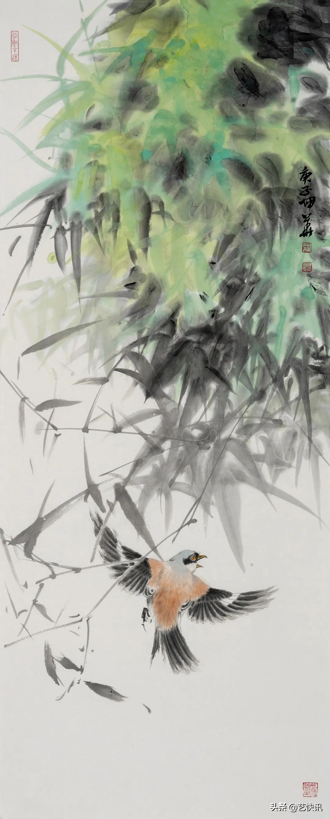 自强不息 · 德立坤华 | 郑坤华-工笔花鸟赏析