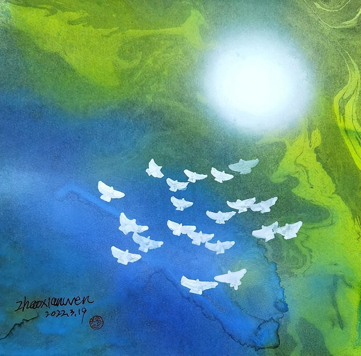 用艺术守望黄河口——著名画家赵先闻描绘山河与岁月的璀璨