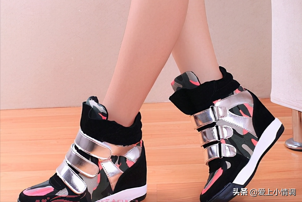 女士新韩版内增高运动鞋立显“高挑美”
