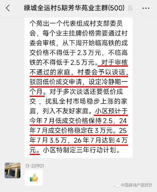 西安绿城全运村能买吗（执意低价成交成“扰乱全村市场”？ 绿城西安全运村业主“抱团”涨价）