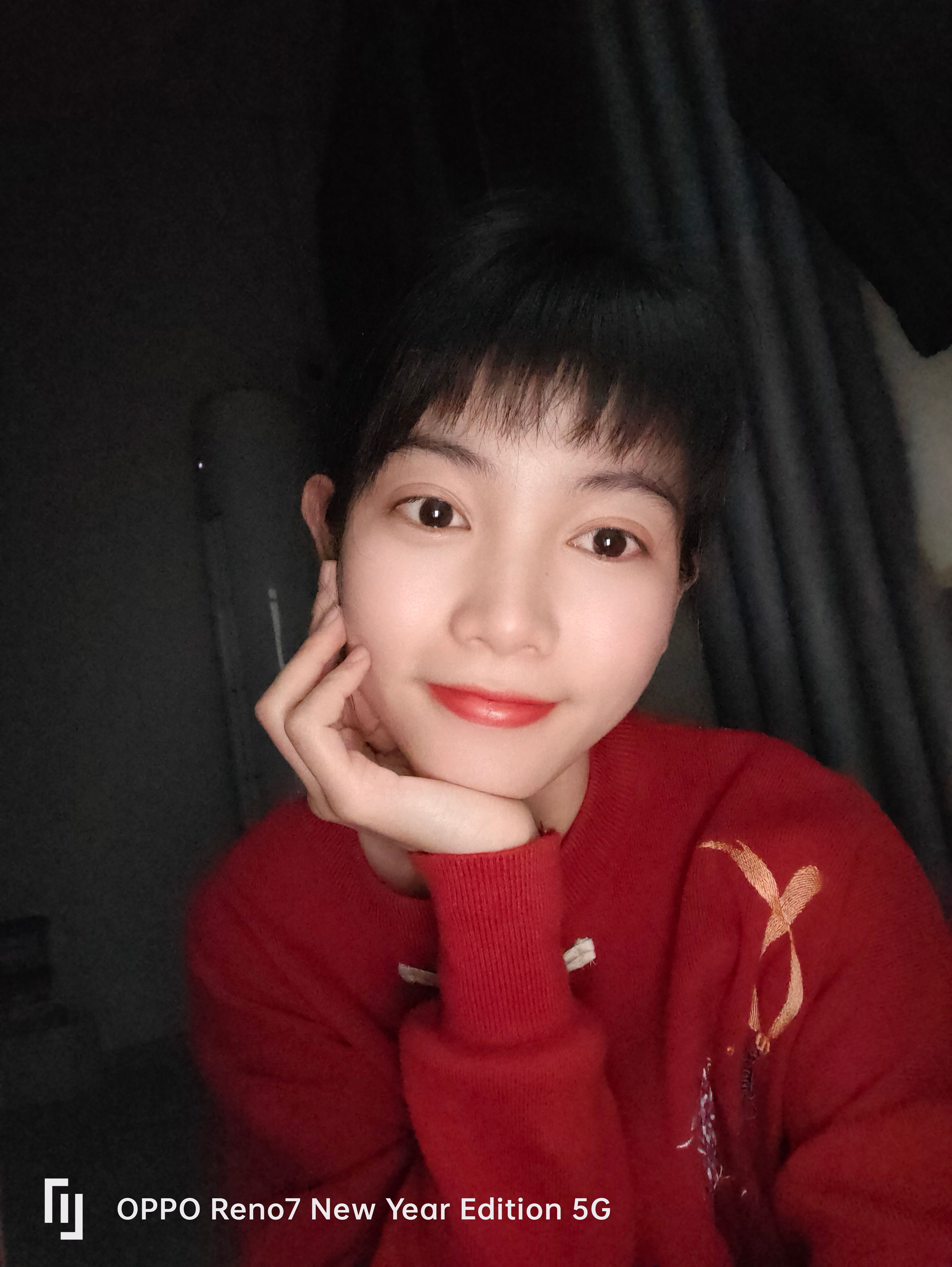 用OPPO Reno7新年版，红红火火过新年