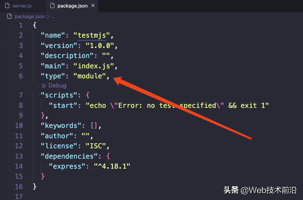 Web - Node.JS中如何使用ES Modules