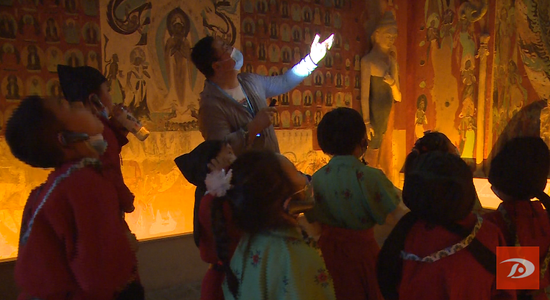 敦煌研究院莫高学堂推出敦煌本地“青少年班”