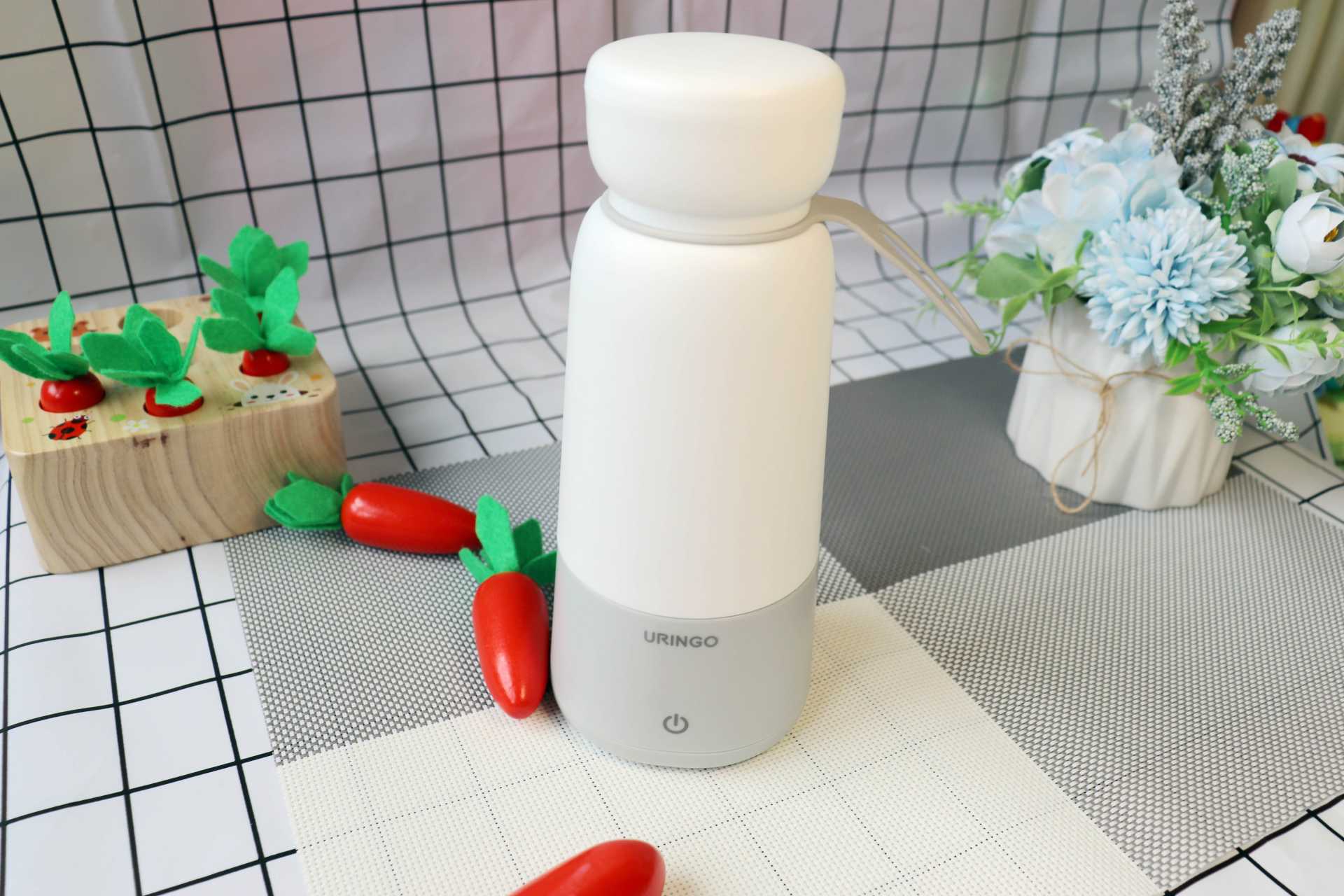 聪明妈妈新选择——七彩叮当无线便携调奶器