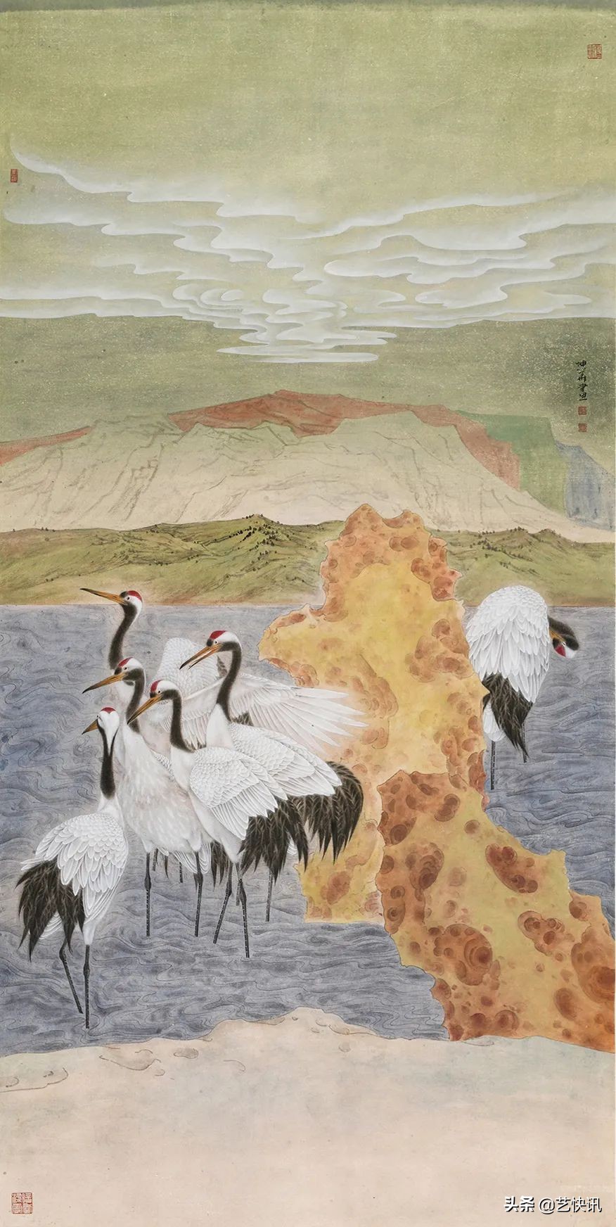 自强不息 · 德立坤华 | 郑坤华-工笔花鸟赏析