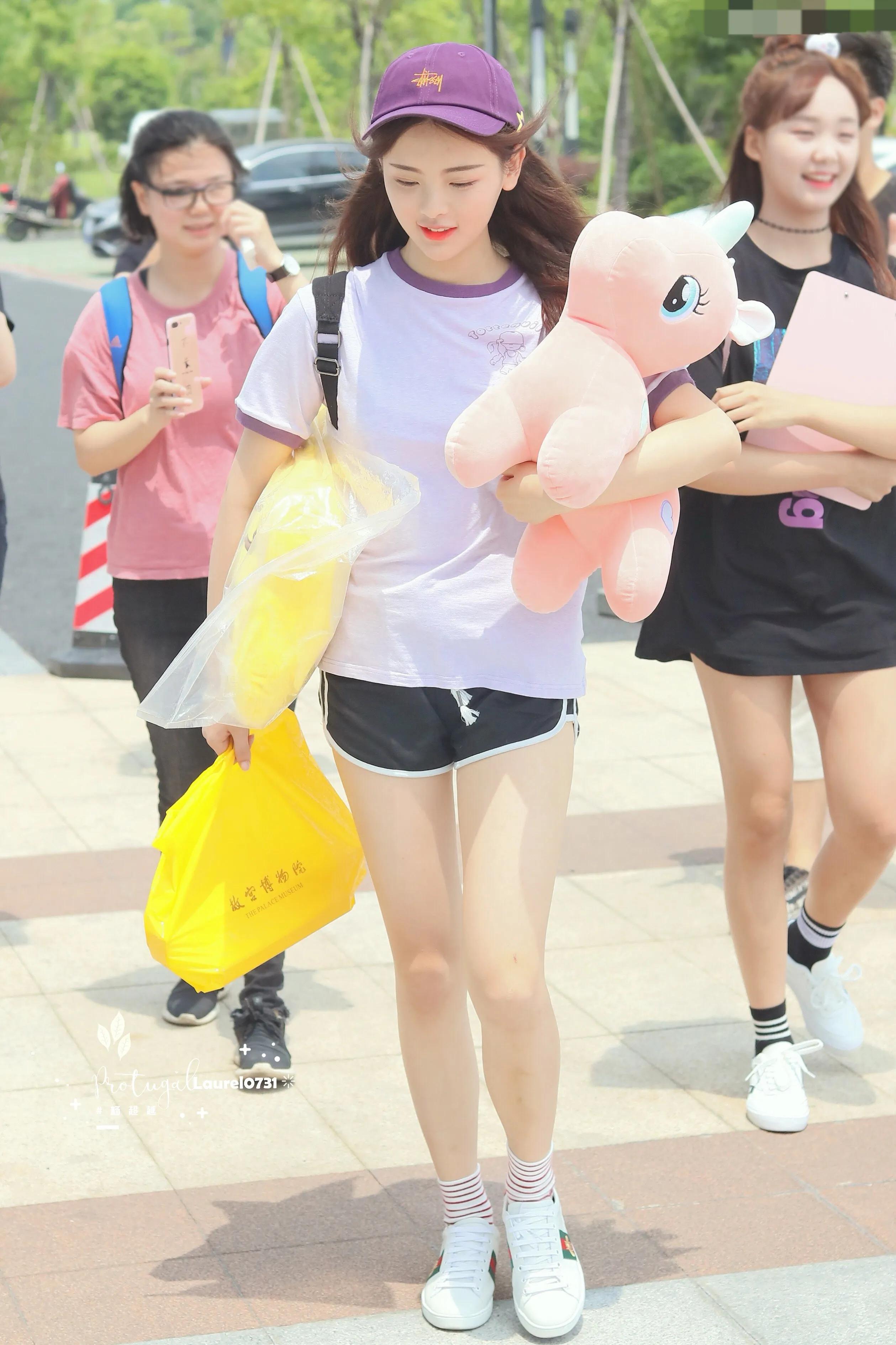 杨超越101时期，真的好青涩