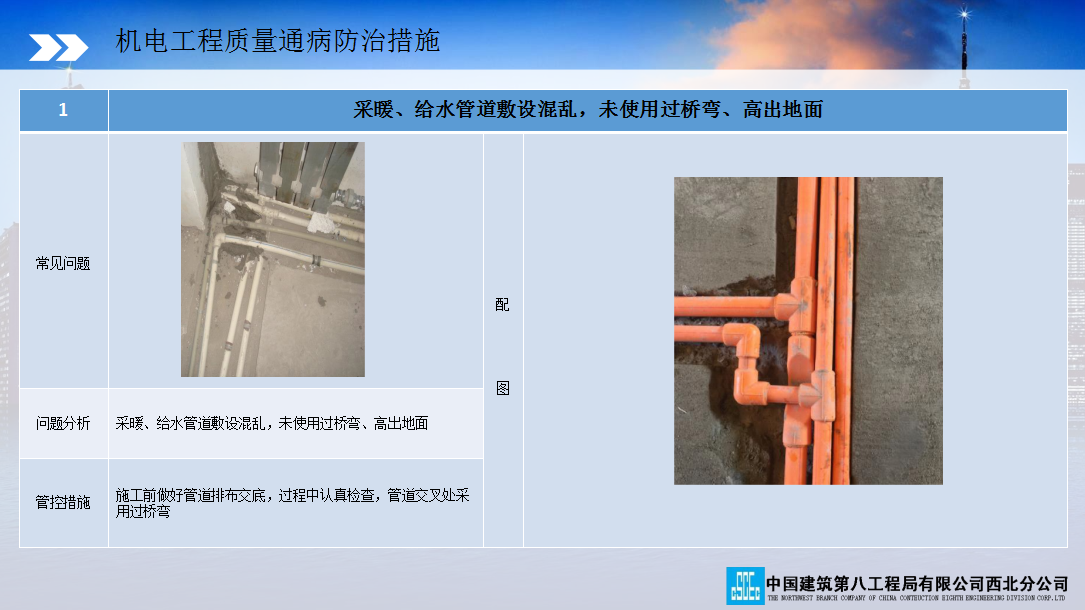 中建编制机电安装质量通病防治手册，案例图集+文字解说，更直观