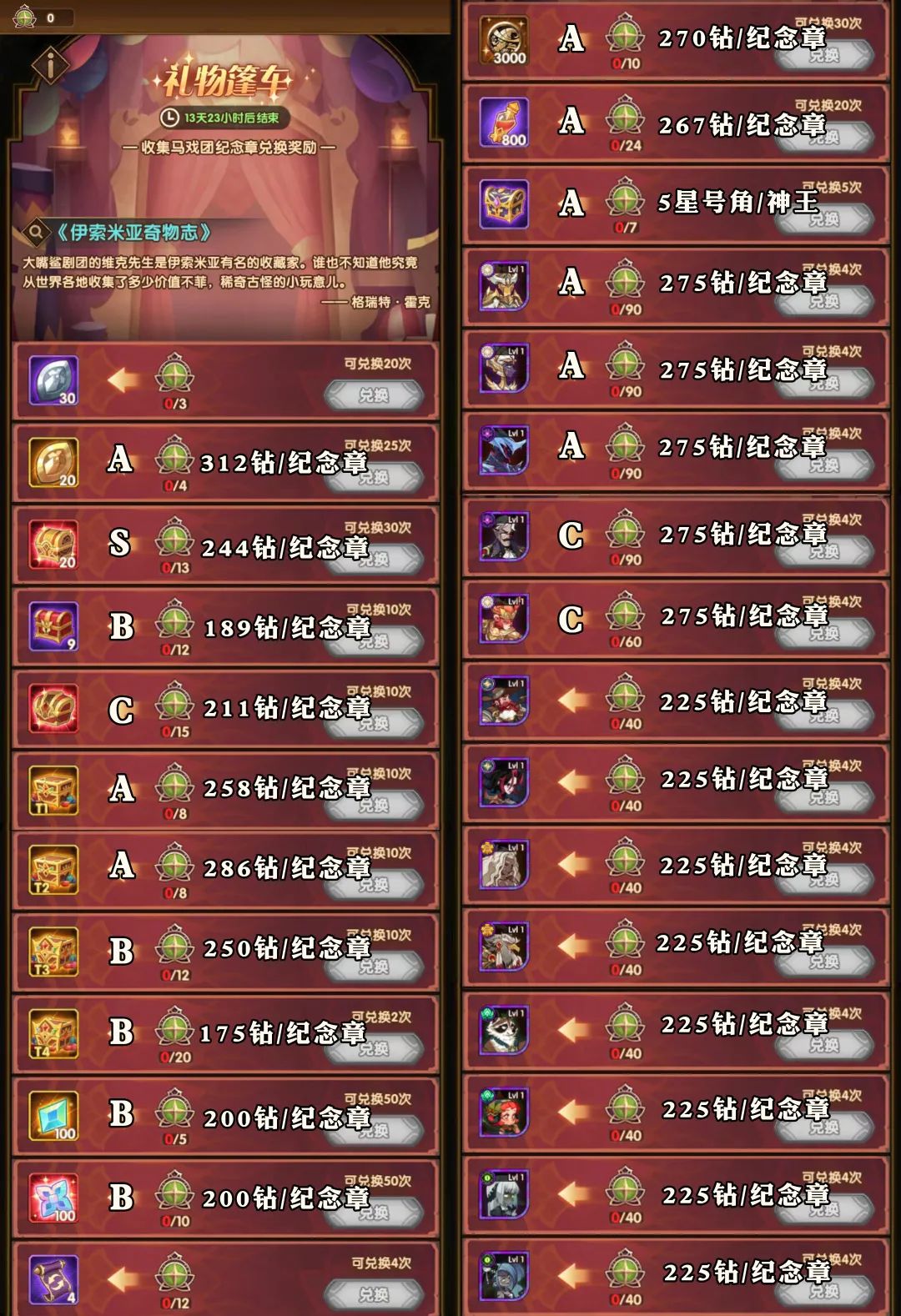 「分析向」魔术师活动兑换&氪金愚见