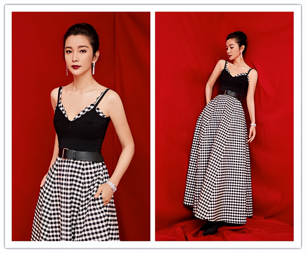 李冰冰仿佛不会老，穿精致还华贵的礼服，也看不出真实的年纪