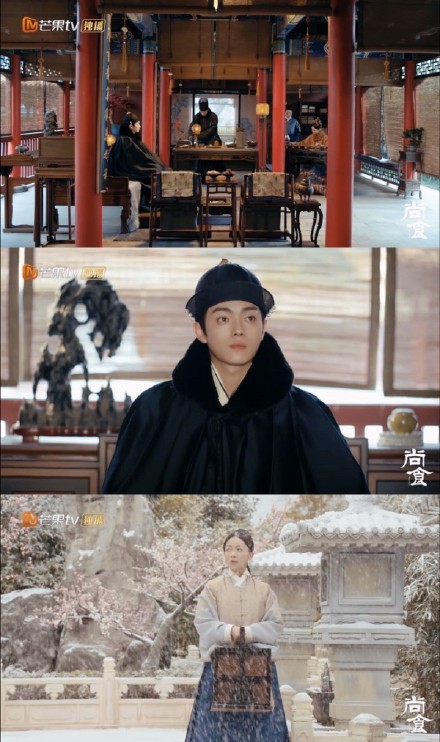 《尚食》今晚开播，傅璎CP再续前缘，7位女演员助阵，有爆款潜质