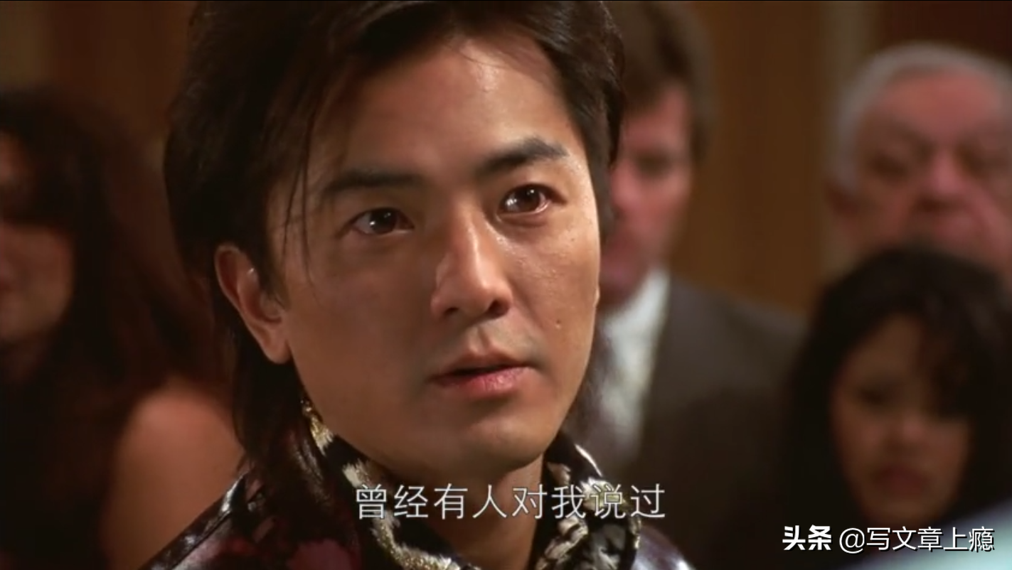 郑伊健为了出演赌神，长发一剪再剪，再也不是当年的陈浩南了