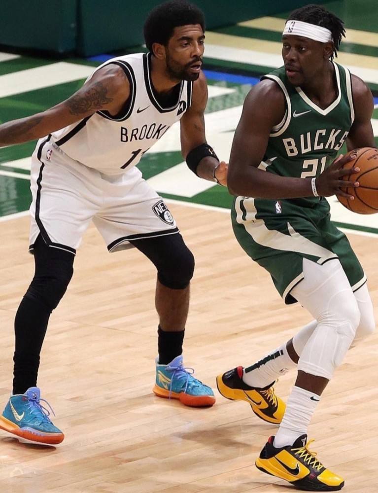 nba球员为什么穿欧文7（欧文欧神仙NBA赛场穿了哪些Nike Kyrie 7代篮球鞋经典回顾）