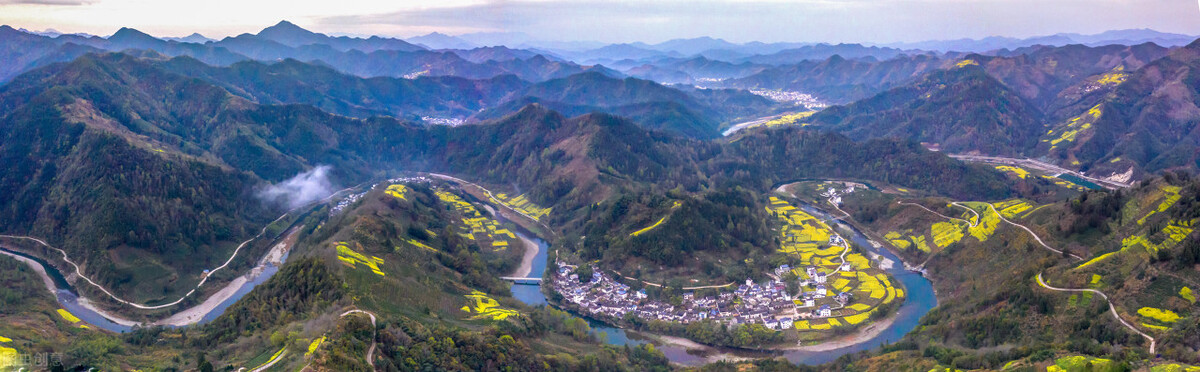 两条皖南2日自驾游线路，有最美云海油菜花与冷门古村，全程免费