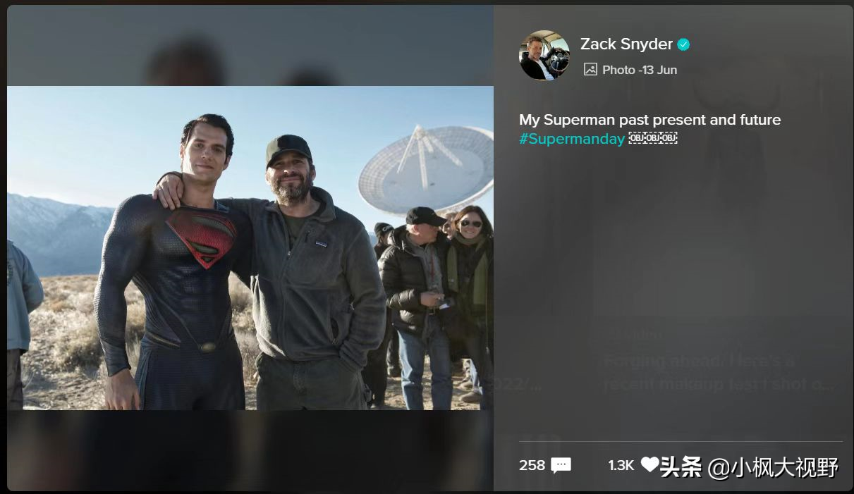 亨超即将回归DC电影，出演《钢铁之躯2》，与华纳签订长期合同