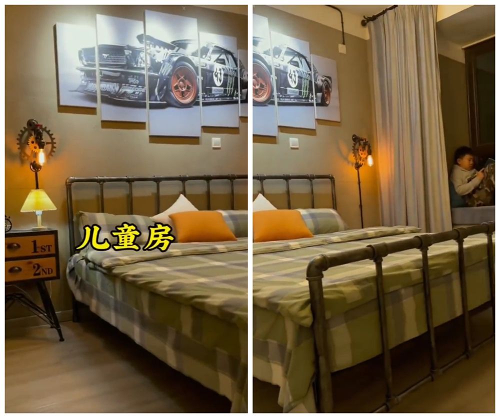 一家三口买下毛坯房，为省钱花2W装修直接住，网友：也是服的