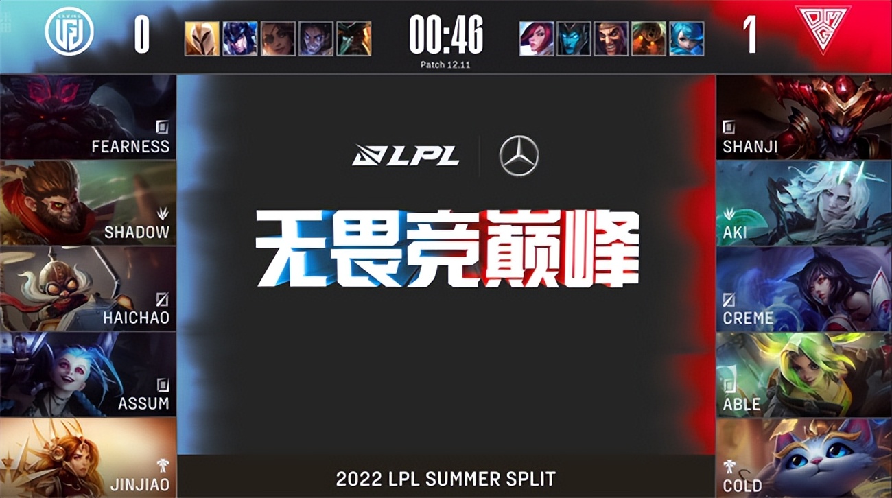 omgvslgd（LOL-LPL：shanji龙女对位单杀奥恩，OMG直落两盘2-0战胜LGD）