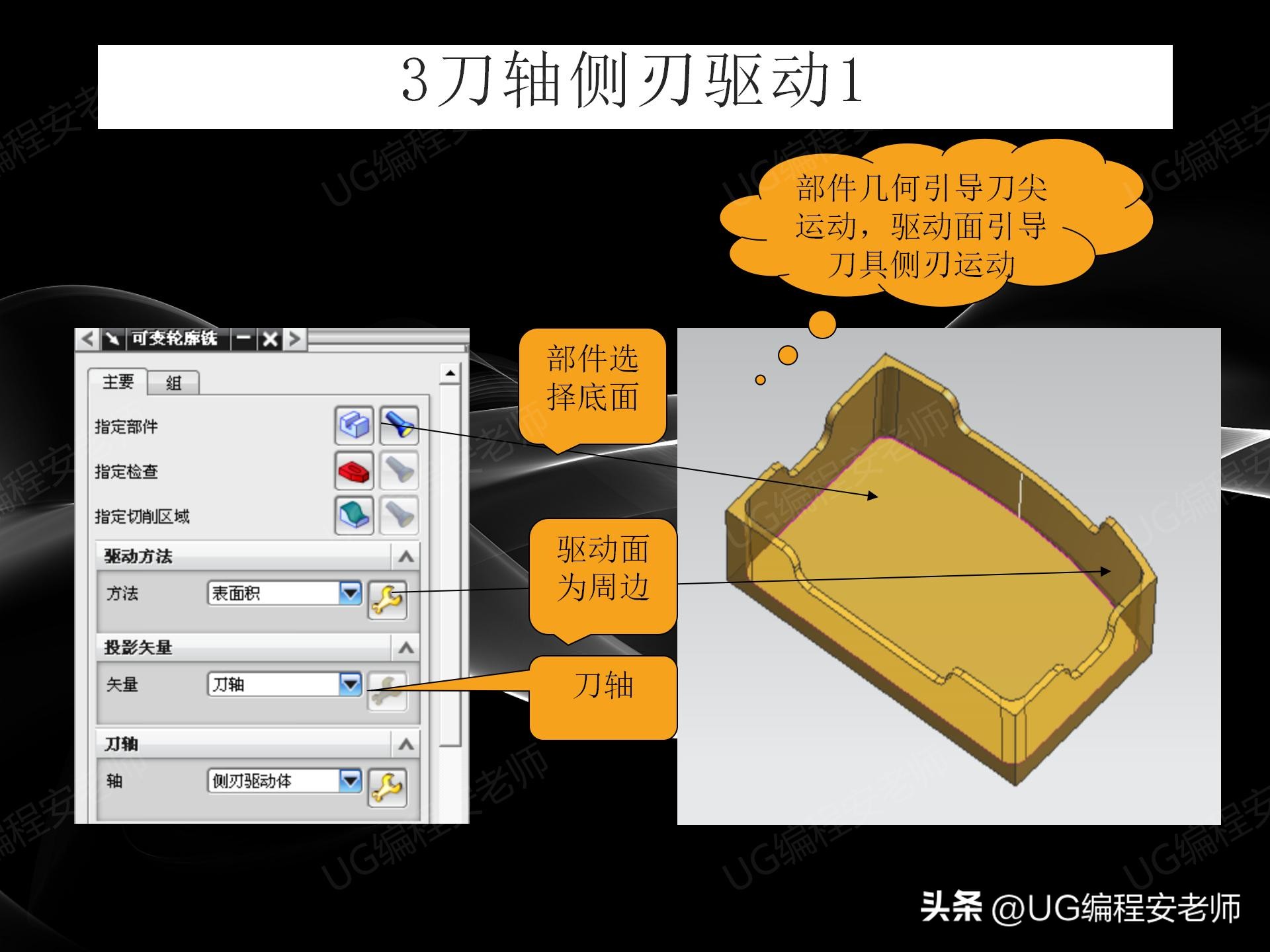 通过UG/NX软件，进行五轴编程学习，收藏版