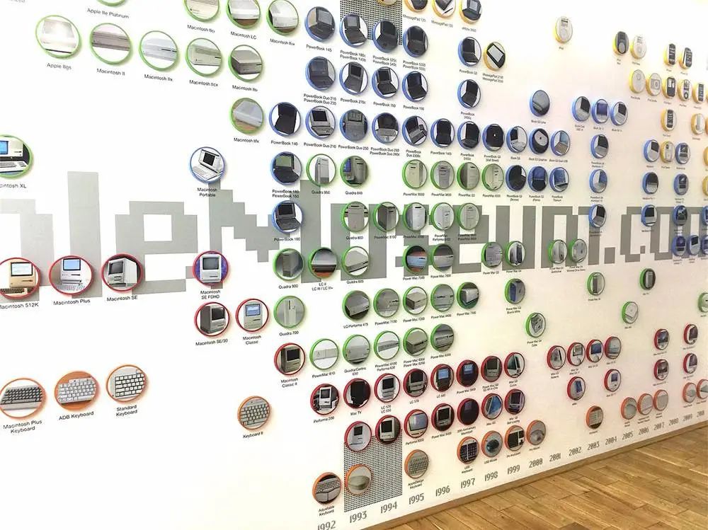 46 年历史的苹果，博物馆已经开遍了全世界