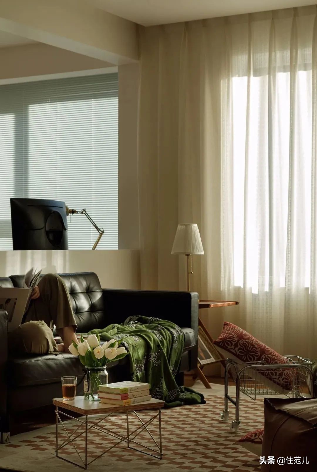 家具靠网购，收纳靠宜家，这个90㎡的房子竟像豪宅？