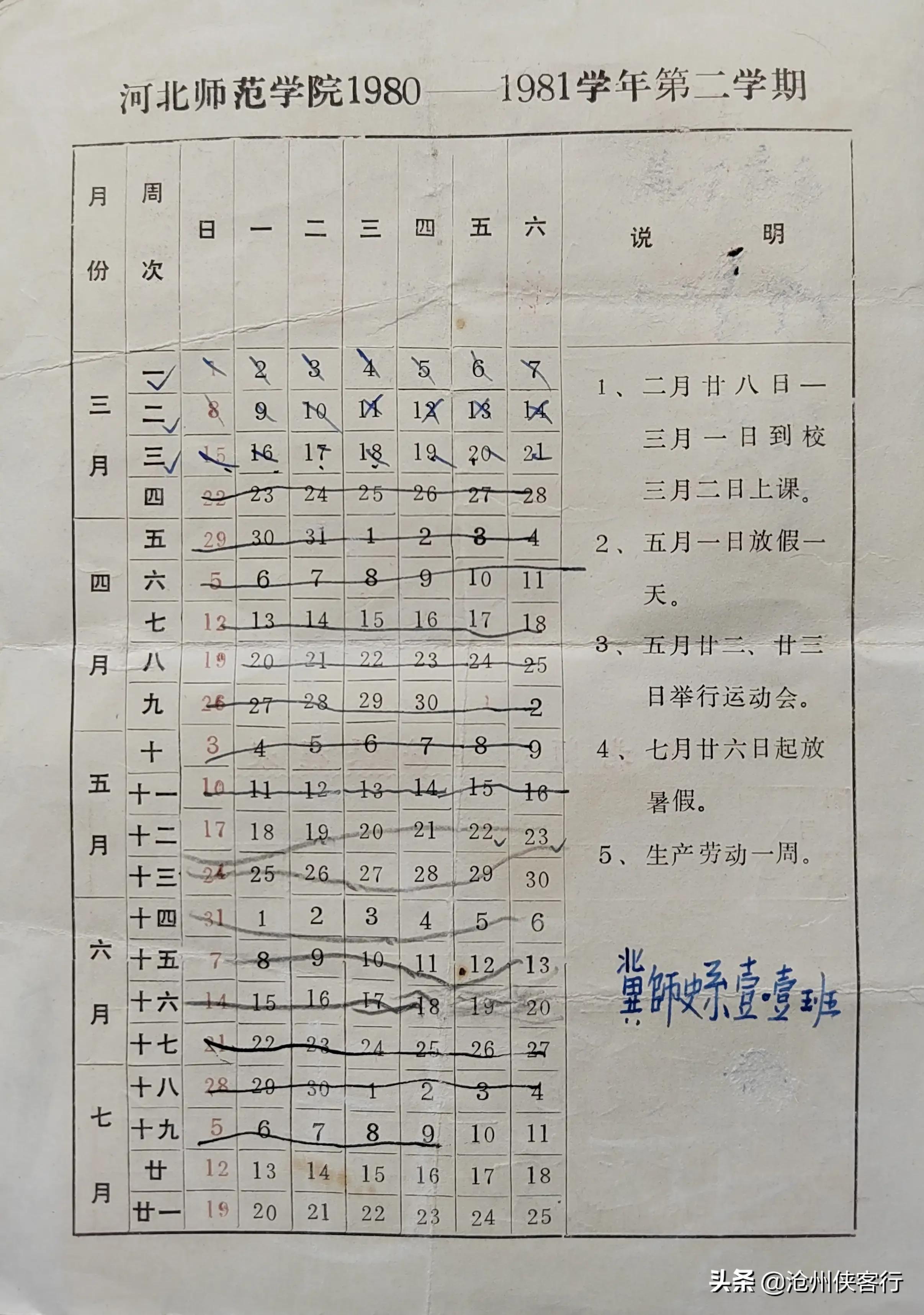 「苦乐年华22」第六章大学时代第5节：河北师院大一的学习生活