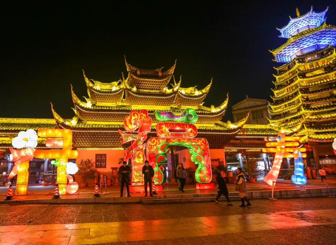 下司古镇花灯季~承包你假期的吃喝玩乐