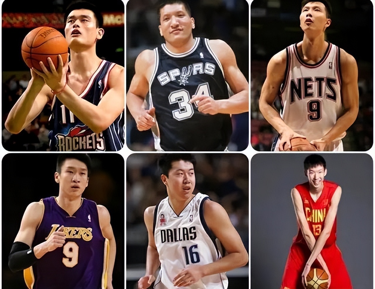 为什么国家队没有nba得分少(中国球员NBA生涯总得分！易建联2148分，王治郅604分，那姚明呢？)