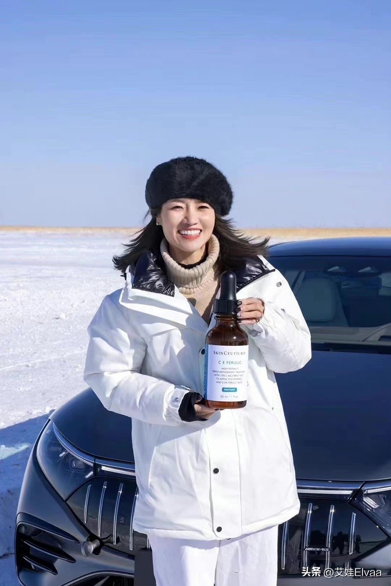 李娜最新广告大片！雪中穿防风衣化浓妆似周涛，退役后形象大变样