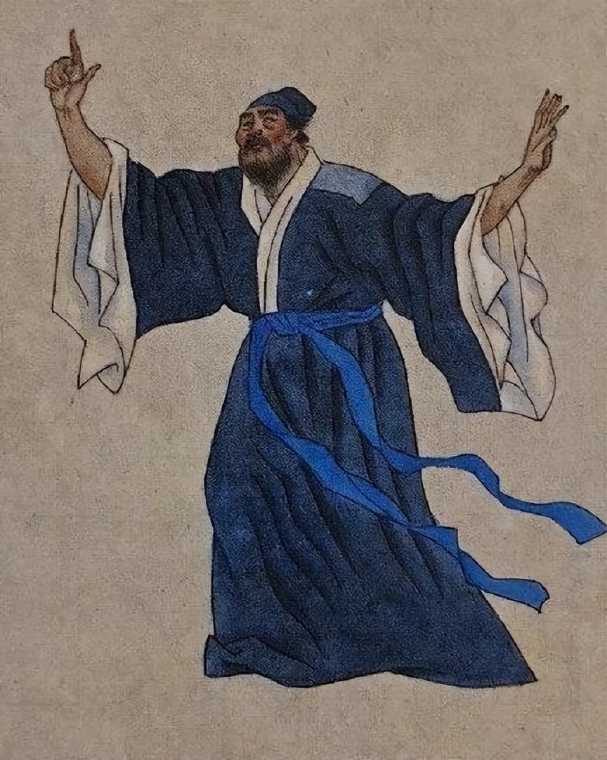 周进翻开考试名册,得知这位童生叫作范进.